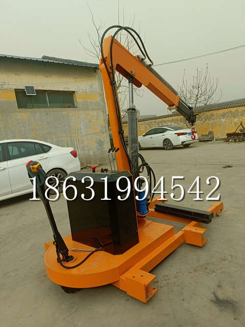 东丽区自卸车厢随车吊 自制轮式四不像起重机 四驱平板吊 5吨 贵盛